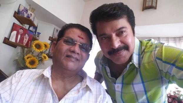 Malayalam megastar Mammootty visited Jagathy Sreekumar at his residence.