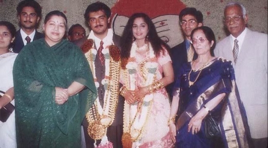 Ajith and Shalini Marriage Pics
