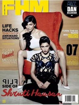 Shruti Haasan photoshoot for FHM India Magazine