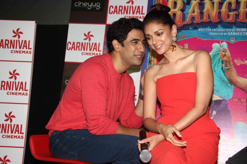 Amit Sadh and Aditi Rao Hydari at Carnival Cinemas launches multiplex in Oshiwara Mumbai Carnival Cinemas,Carnival Cinemas launches multiplex in Durgapur City Centre,Amit Sadh,Aditi Rao Hydari,Amit Sadh and Aditi Rao Hydari,multiplex Cinemas,multiplex theatre,Durgapur City Centre