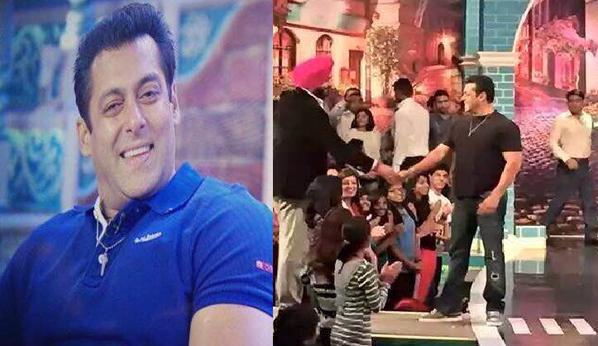 Salman Khan,Bajrangi Bhaijaan movie promotion,Comedy Nights With Kapil,Salman Khan Promotes Bajrangi Bhaijaan on Comedy Nights With Kapil,Salman Khan on Comedy Nights With Kapil,Bajrangi Bhaijaan,bollywood movie Bajrangi Bhaijaan,comedy nights with kapil