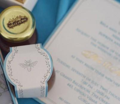 Shahid Kapoor and Mira Wedding Invitation