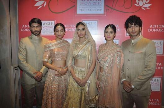 Announcement of 'Vogue Wedding Show 2015' at Anita Dongre's new store