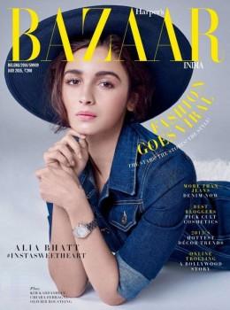 Alia Bhatt Photoshoot for Harper's Bazaar Magazine