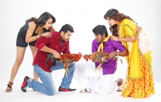 Jayam Ravi, Trisha and Anjali