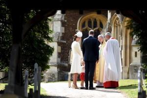 Royals Attend Christening of Princess Charlotte,princess charlotte christening,princess charlotte