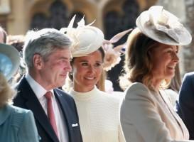 Royals Attend Christening of Princess Charlotte,princess charlotte christening,princess charlotte