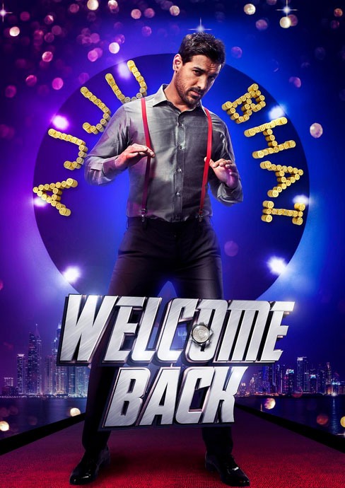 Ajju Bhai aka John Abraham Welcome Back First Look,Welcome Back First Look Poster,Welcome Back,Welcome Back Poster,John Abraham,Shruti Haasan,Anil Kapoor,Nana Patekar,bollywood movie Welcome Back,Welcome Back movie stills,Welcome Back movie pics,Welcome Back movie images,Welcome Ba