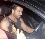 John Abraham spotted at Bandra