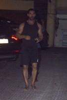 John Abraham spotted at Bandra,John Abraham spotted at Bandra near his Residence,John Abraham,actor John Abraham,John Abraham pics,John Abraham images,John Abraham photos,John Abraham stills,John Abraham pictures