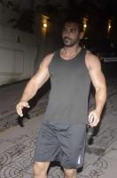 John Abraham spotted at Bandra,John Abraham spotted at Bandra near his Residence,John Abraham,actor John Abraham,John Abraham pics,John Abraham images,John Abraham photos,John Abraham stills,John Abraham pictures