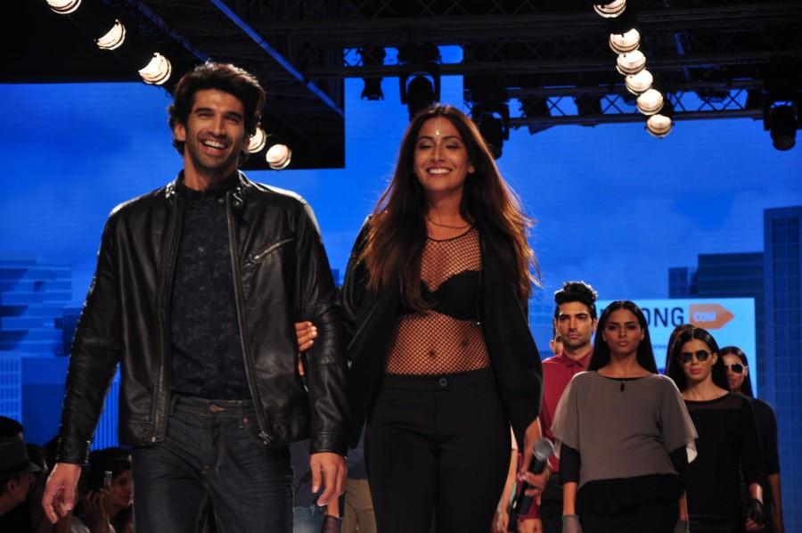 Day 3: Aditya Roy Kapur walks the ramp for designer Tom Tailor Lakme Fashion Week 2015,LFW2015,arjun kapoor,satya paul,tom tailor,aditya roy kapur,photos