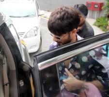 Sahid Kapoor wedding,Sahid Kapoor snapped at Delhi Airport,Actor Sahid Kapoor,Sahid Kapoor and Mira Rajput,Sahid Kapoor and Mira Rajput wedding,Sahid Kapoor and Mira Rajput marriage,Sahid Kapoor pics,Sahid Kapoor images,Sahid Kapoor photos,Sahid Kapoor st