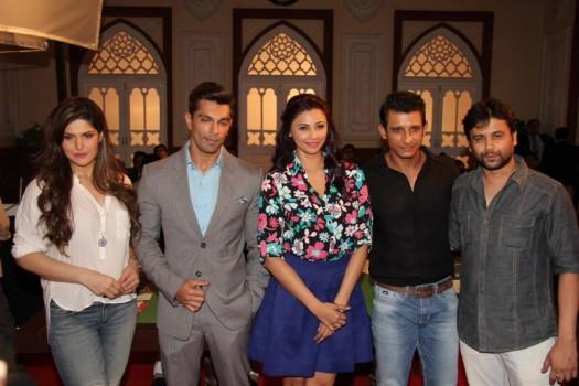 Actors Zarine Khan, Karan Singh Grover, Daisy Shah, Sharman Joshi