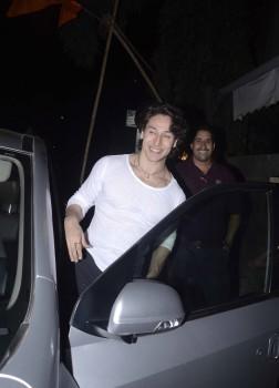 Tiger Shroff was snapped at a Mumbai restaurant