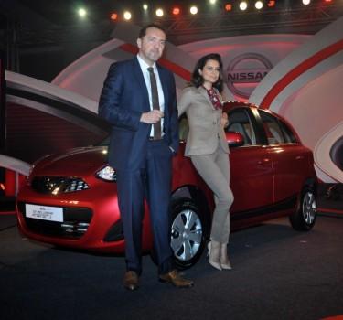 Kangna Ranaut unveils Nissan Micra X-Shift Car