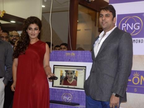 Actress Raveena Tandon Re-Launches PN Gadgil Website