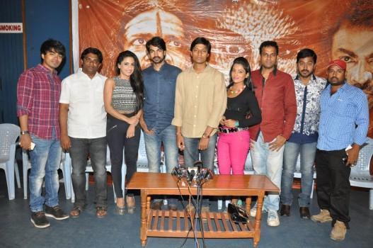 Cast and crew of Telugu film 'Calling Bell' attend success meet in Hyderabad.