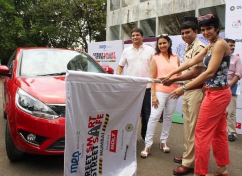 Mandira Bedi flags off Women Safety Rally