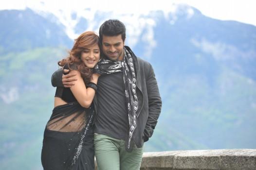 Ram Charan and Shruti Haasan