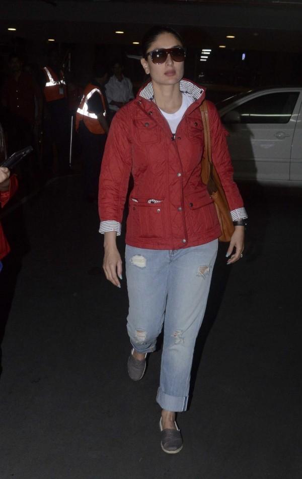 Kareena Kapoor spotted at Mumbai International Airport - Photos,Images ...