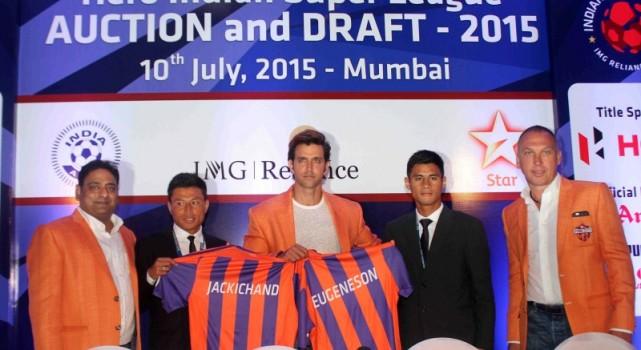 Hrithik Roshan at ISL Auction 2015