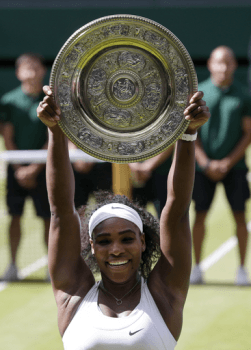 Serena Williams defeats Garbine Muguruza for Sixth Wimbledon Title