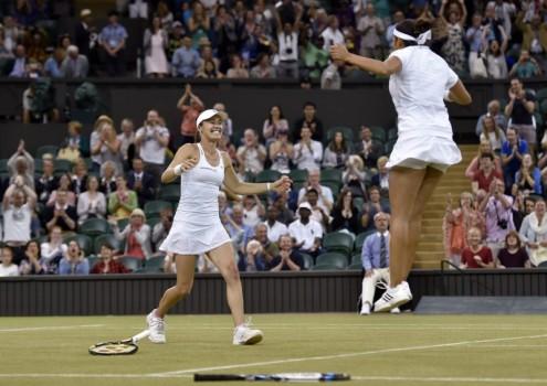 Wimbledon 2015: Sania Mirza-Martina Hingis win women's doubles title