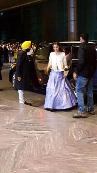 Alia Bhatt at Shahid Kapoor Reception
