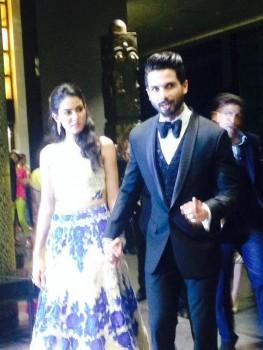 Shahid-Mira's wedding reception
