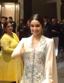 Shraddha Kapoor at Shahid Kapoor Wedding Reception