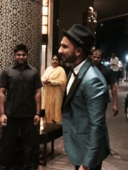 Ranveer Singh at Shahid Kapoor Wedding Reception