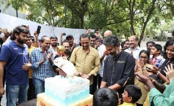 S. S. Rajamouli at Baahubali Success Meet
