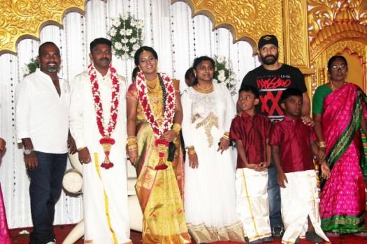 Director Vijay Milton Brother Reception