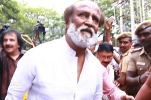 Rajinikanth pays his last respect to MS Viswanathan,Rajinikanth,super star Rajinikanth,MS Viswanathan