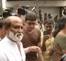 Rajinikanth pays his last respect to MS Viswanathan,Rajinikanth,super star Rajinikanth,MS Viswanathan