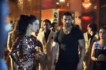 John Abraham and Shruti Haasan at Welcome Back Song Shooting