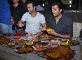 EID celebrations,Riteish Deshmukh,Pulkit Samrat,Bangistan Movie Promotion,Riteish Deshmukh and Pulkit Samrat,EID celebrations in Mumbai,Bangistan