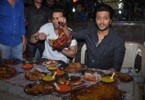EID celebrations,Riteish Deshmukh,Pulkit Samrat,Bangistan Movie Promotion,Riteish Deshmukh and Pulkit Samrat,EID celebrations in Mumbai,Bangistan