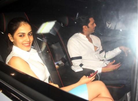 Bollywood Actress Genelia D'Souza at Priyanka Chopra's Birthday Bash.