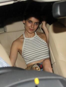 Bollywood Actress Kangana Ranaut at Priyanka Chopra's Birthday Bash.