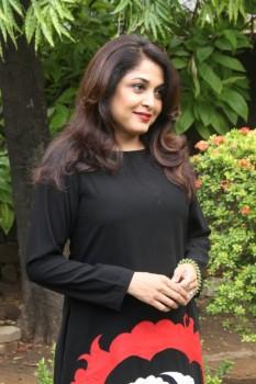 South Indian Actress Ramya Krishna at Baahubali Thanks Meet.
