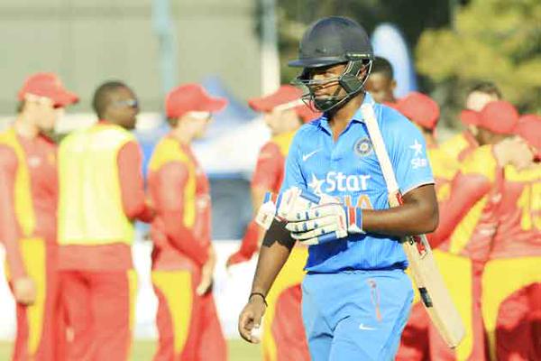 India vs Zim: 2nd T20 Zimbabwe stun India to level the series India vs Zim,India vs Zim: 2nd T20 Zimbabwe stun India to level the series,2nd T20,India vs Zimbabwe,India vs Zimbabwe 2015,series level,cricket