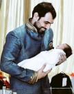 Indian Cricket Player Mohammed Shami posses with his newborn daughter.