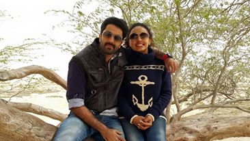 Check out some photos of Govind Padmasoorya (GP) and Pearle Maaney.