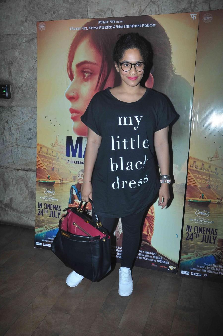 Richa Chadda's award winning flick 'Masaan' special screening was attended by Bollywood celebs including Sonam Kapoor, Parineeti Chopra and others Masaan,Masaan Special screening,Richa chadda,Sonam Kapoor,parineeti chopra,masaan wins awards at cannes,Yami Gautam