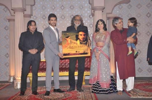 Actress Pernia Qureshi and Actor Imran Abbas at Jaanisaar Music Launch.
