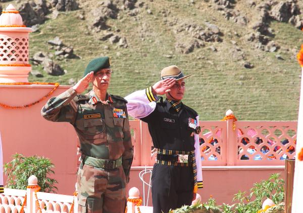 To commemorate the 16th anniversary of the Kargil War, various celebrations kickstarted in various parts of Northern India on Sunday morning. Kargil War,Kargil Vijay Diwas,army chief General Dalbir Singh,Dalbir Singh,16th Kargil War Anniversary