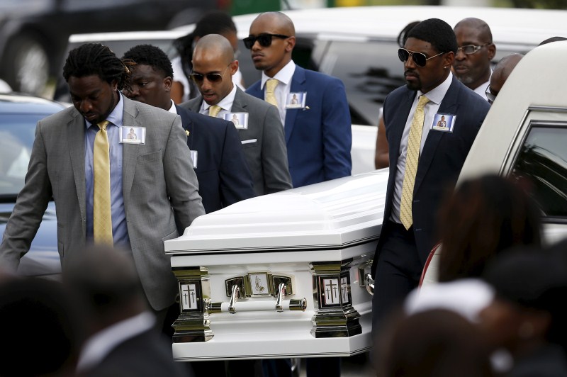 Hundreds of people attend the funeral of Sandra Bland, a black woman found dead in a Texas jail cell days after she was arrested following a minor traffic offense. Sandra Bland's funeral held in Lisle,Sandra Bland funeral,Sandra Bland,Sandra Bland funeral pics,Sandra Bland funeral images,Sandra Bland funeral photos,Sandra Bland funeral stills,Sandra Bland funeral pictures