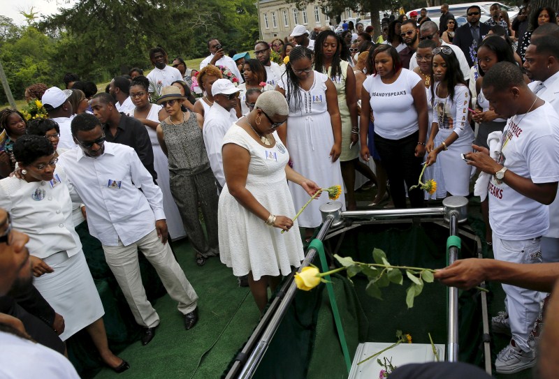 Hundreds of people attend the funeral of Sandra Bland, a black woman found dead in a Texas jail cell days after she was arrested following a minor traffic offense. Sandra Bland's funeral held in Lisle,Sandra Bland funeral,Sandra Bland,Sandra Bland funeral pics,Sandra Bland funeral images,Sandra Bland funeral photos,Sandra Bland funeral stills,Sandra Bland funeral pictures